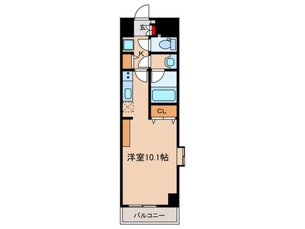 ノヴェル新栄の物件間取画像